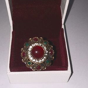 Etruscan revival ring